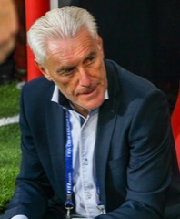 South Africa head coach Hugo Broos