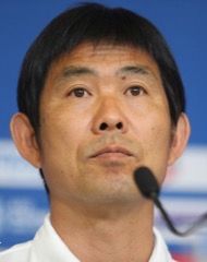 Japan head coach Hajime Moriyasu